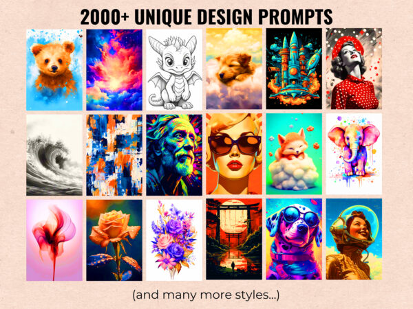 2000+ Midjourney Prompts - Image 8