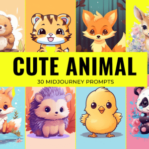 30+ Cute Animal Midjourney Prompts