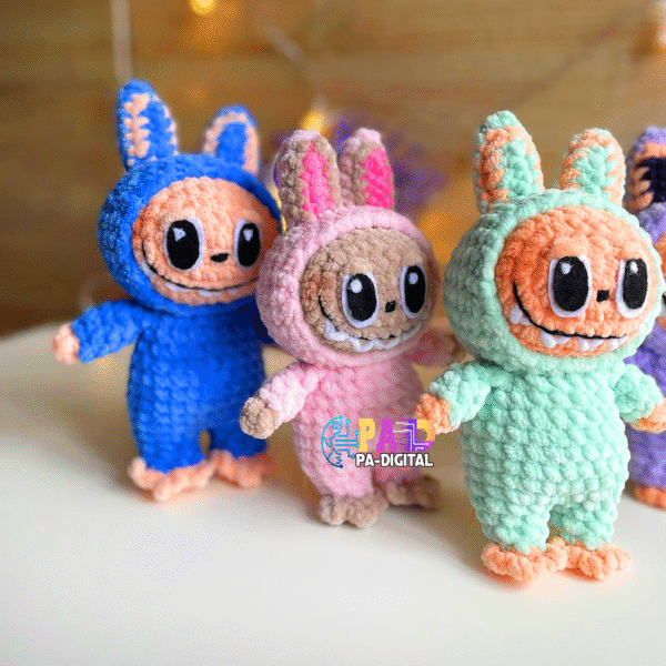 Labubu Crochet Pattern PDF(Step by Step) - Image 3