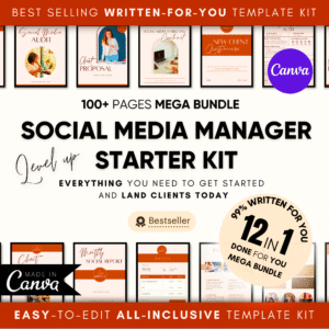 Social Media Manager Starter Kit