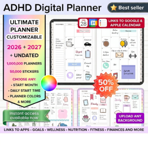 Ultimate ADHD Digital Planner